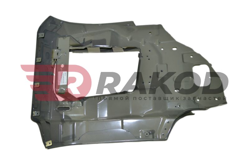 Бампер SHAANXI X3000 рест./ X5000 правая часть ЗОЛОТАЯ