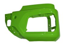 Бампер SHAANXI X3000 рест./ X5000 левая часть ЗЕЛЕНАЯ