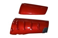 Обтекатель кабины SHACMAN X3000 рест./ X5000 правый КРАСНЫЙ