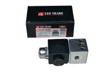 Клапан электромагнитный HOWO 1 контактный LEO