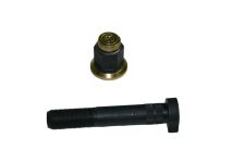 Шпилька зад. колеса 22мм SHAANXI X3000/X5000 с насечкой закрытого типа QINYAN