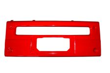 Бампер FAW-J6 центральная часть красный