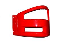 Бампер FAW-J6 левая часть красный