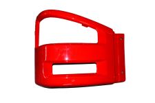 Бампер FAW-J6 правая часть красный