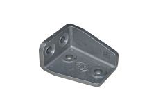 Кронштейн крепления бампера  FAW J7 прав.