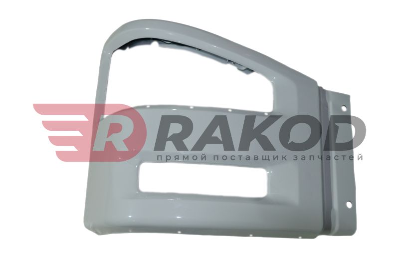 Бампер FAW J6 Евро-5 правая часть белая