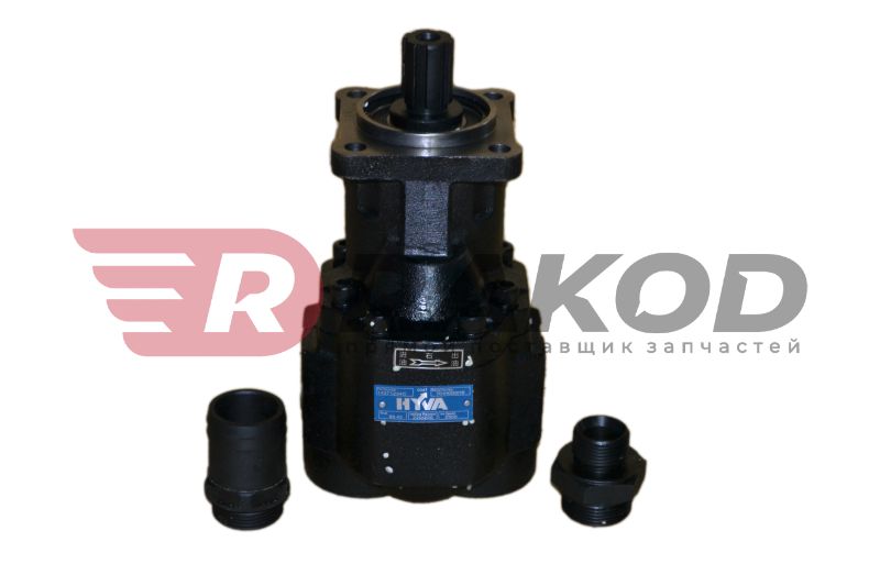 Насос подъема кузова HYVA 14571234С 6 шлицов D=30 D бок.=40