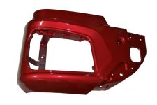 Бампер SHAANXI X3000 рест./ X5000 правая часть КРАСНАЯ