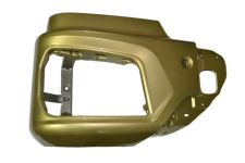 Бампер SHAANXI X3000 рест./ X5000 правая часть ЗОЛОТАЯ