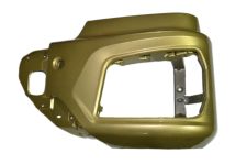 Бампер SHAANXI X3000 рест./ X5000 левая часть ЗОЛОТАЯ