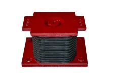 Подушка зад. рессоры 6 отверстий HOWO/SHAANXI LEO