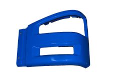 Бампер FAW-J6 левая часть синяя