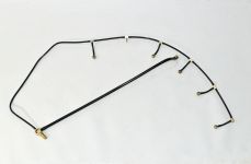 Трубка обратки SHAANXI WP10 (паутинка)