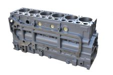 Блок цилиндров HOWO ЕВРО-2 длин. крышка