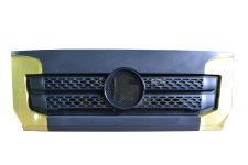 Капот SHAANXI X3000 с решеткой + эмблемы золотой