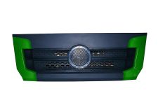 Капот SHAANXI X3000 с решеткой + эмблемы зеленый