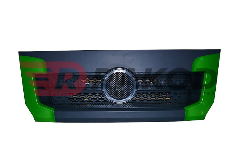Капот SHAANXI X3000 с решеткой + эмблемы зеленый