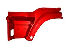 Крыло SHAANXI SHACMAN X3000 длинное с подножкой лев. КРАСНОЕ