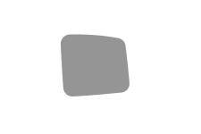 Зеркало (элемент) малое SHAANXI X3000