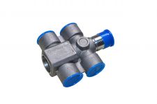 Клапан 4-х контурный SHAANXI F3000/X3000 CREATEK Клапан 4-х контурный SHAANXI F3000/X3000 CREATEK