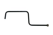 Трубка стальная от насоса к цилиндру L=850 SHAANXI