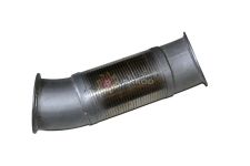 Гофра выхлопная SHAANXI d=120 D=150 L=480mm с изгибом (крепление под хомут)