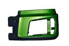 Бампер SHAANXI X3000 левая часть ЗЕЛЕНАЯ