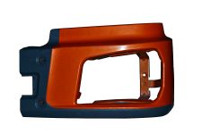 Бампер SHAANXI X3000 левая часть ОРАНЖЕВАЯ