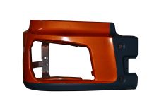 Бампер SHAANXI X3000 правая часть ОРАНЖЕВАЯ