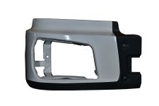 Бампер SHAANXI X3000 правая часть БЕЛАЯ