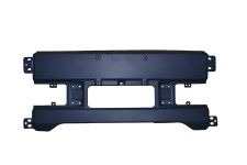 Бампер SHAANXI X3000 центральная часть ЧЕРНАЯ