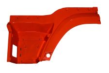 Крыло SHAANXI SHACMAN X3000 длинное с подножкой лев. ОРАНЖЕВОЕ