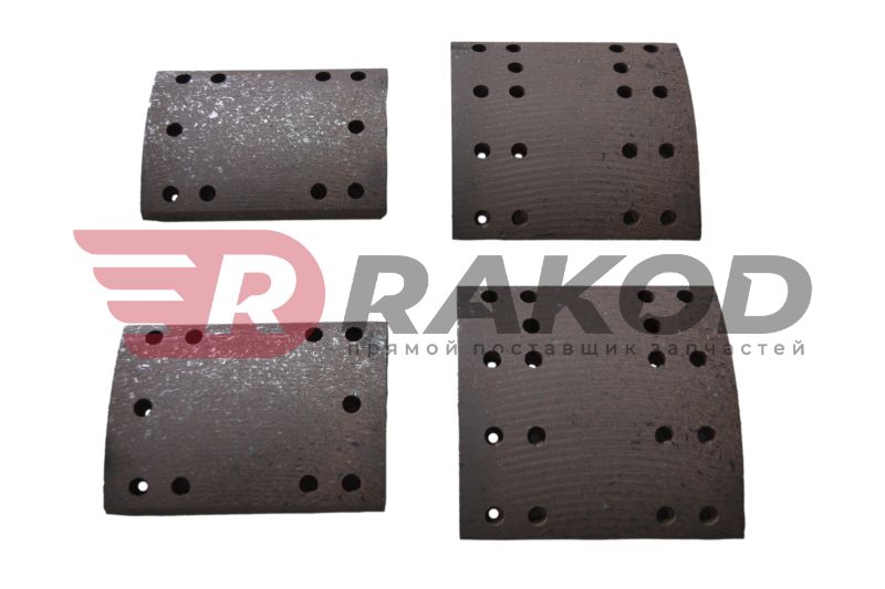 Накладка торм. зад. FAW 2023 QINYAN к-т на колесо