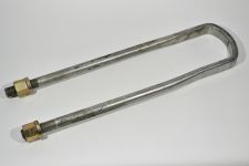 Стремянка зад. рессоры D-22mm L-530mm плоская Стремянка зад. рессоры D-22mm L-530mm плоская