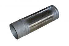 Гофра выхлопная HOWO d=120 L=400mm прямая без юбки