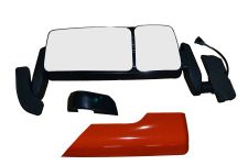 Зеркало в сб. SHAANXI X3000 лев. ЭЛЕКТРИЧЕСКОЕ ОРАНЖЕВОЕ Зеркало в сб. SHAANXI X3000 лев. ЭЛЕКТРИЧЕСКОЕ ОРАНЖЕВОЕ