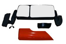 Зеркало в сб. SHAANXI X3000 прав. ЭЛЕКТРИЧЕСКОЕ ОРАНЖЕВОЕ Зеркало в сб. SHAANXI X3000 прав. ЭЛЕКТРИЧЕСКОЕ ОРАНЖЕВОЕ